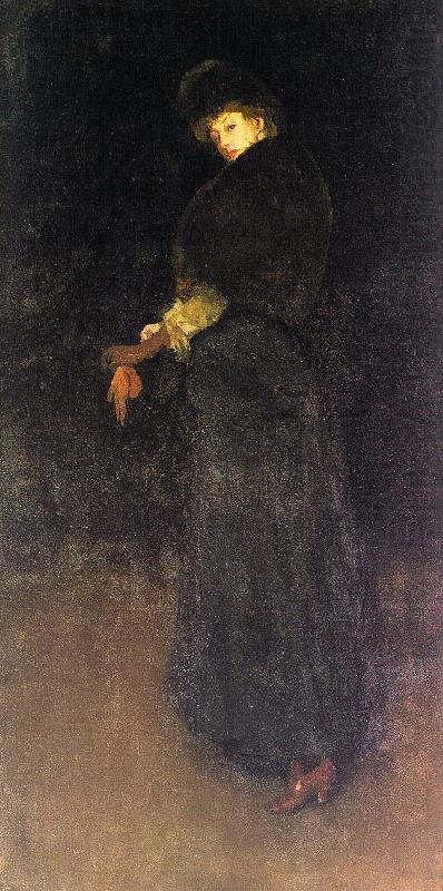 James Abbott McNeil Whistler Arrangement in Black